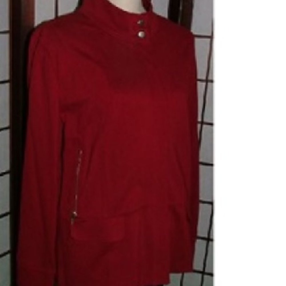 Chico's, Red Jacket, Size 3